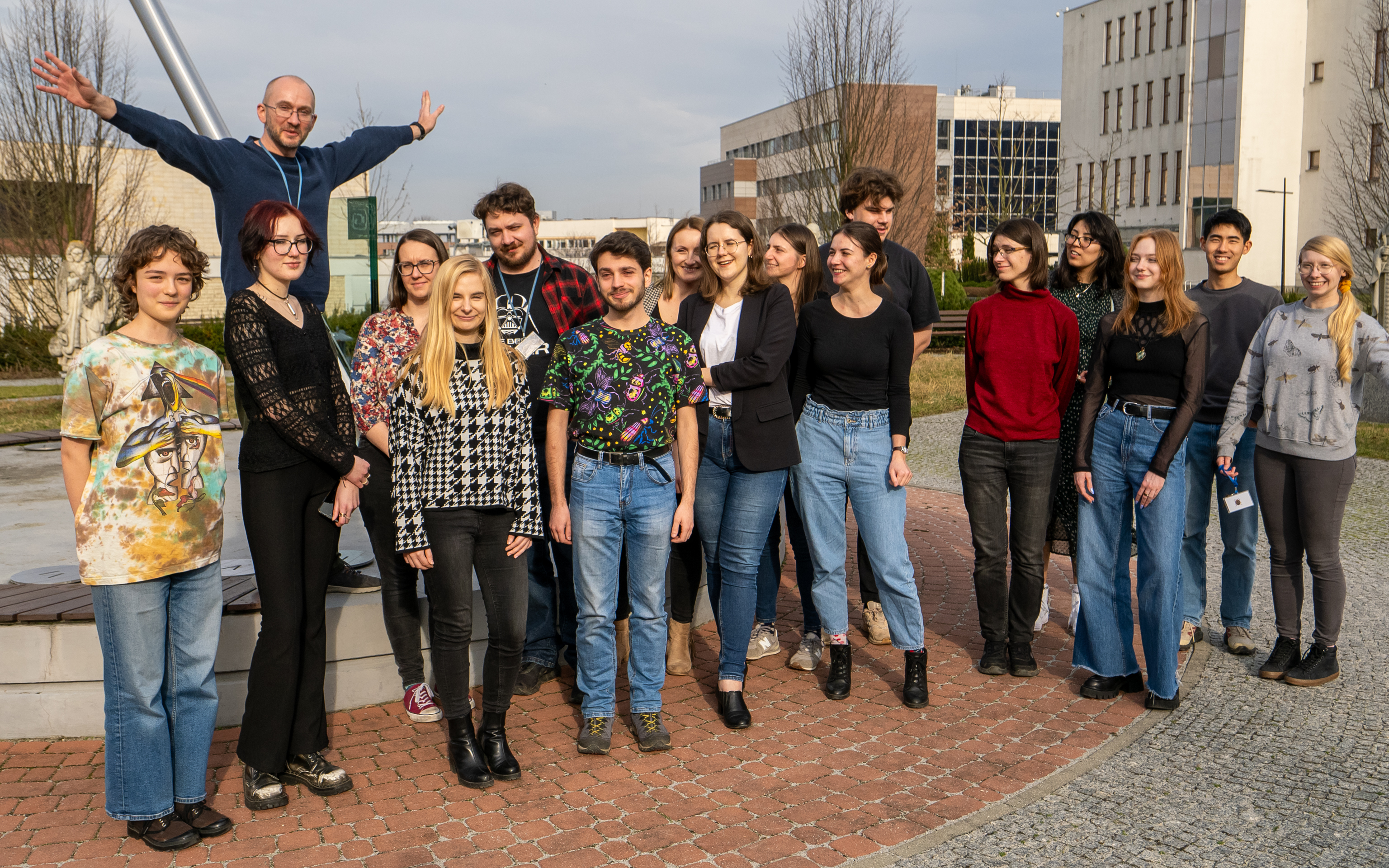 Photo of the team members. Spring 2024